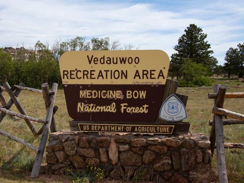 Vedauwoo Recreation Area entrance