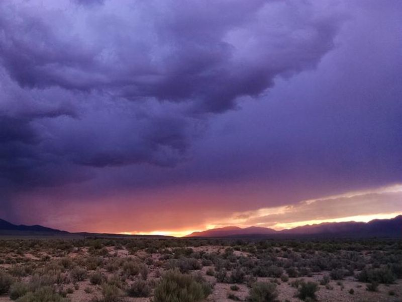 Great Basin Desert Sunset