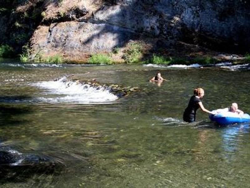 Swimming Hole on the Applegate River at McKee Bridge