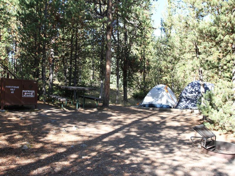 Indian Creek Campground site #42