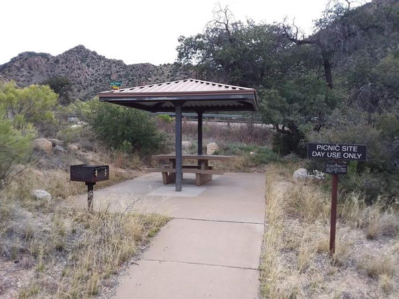 Day use picnic site.