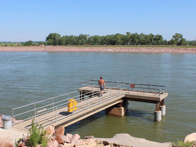 Accessible Fishing Pier on the Missouri River