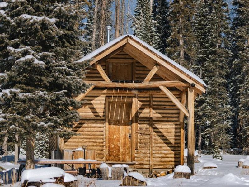 Snow survey cabin preview