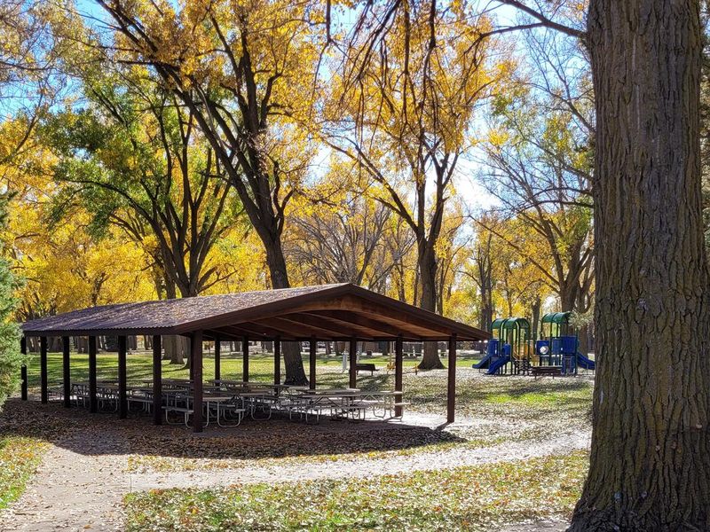 Fall at Gavins Point Project