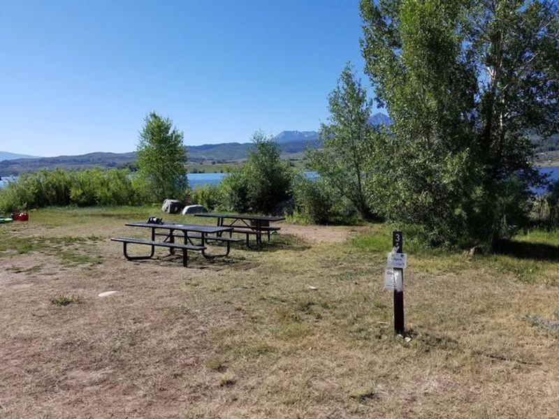 Cow creek south campsite