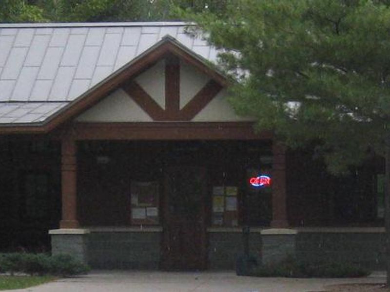 Fall Lake Entrance Building