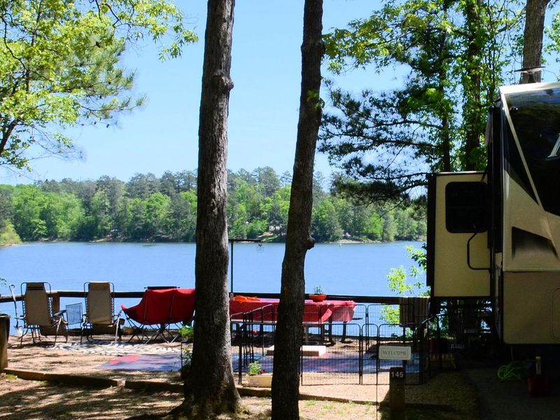 McKinney Campground, campsite 145.