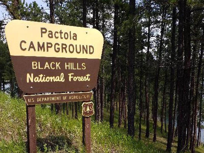 PACTOLA ENTRANCE SIGN