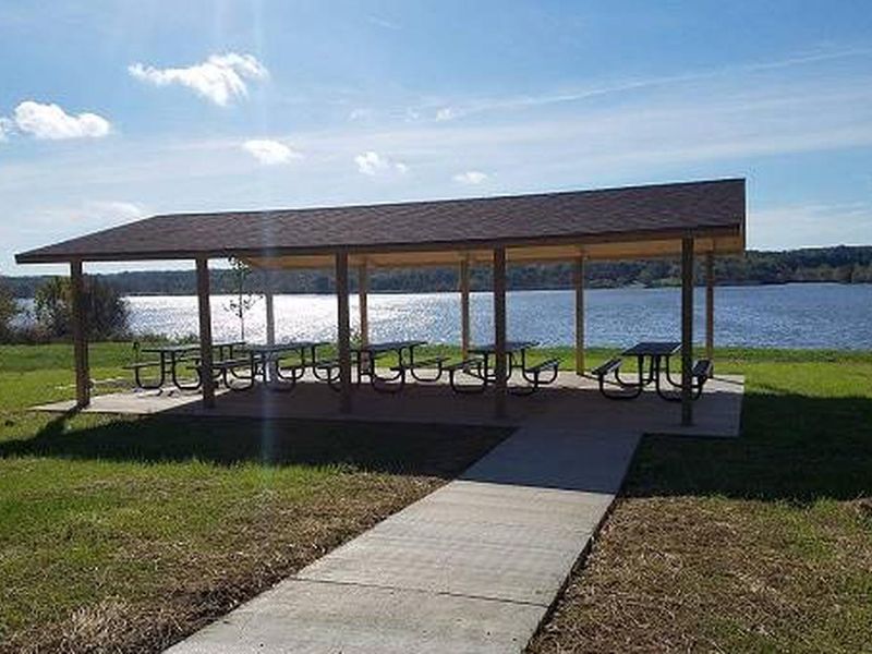 Woodcock Creek Lake Overlook Recreation Area Picnic Shelter