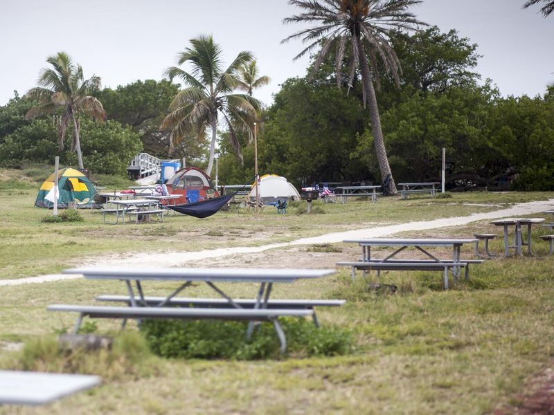 Should a regular campsite not be available, an overflow area is provided. All campers, once they arrive will be guaranteed a place to camp. Campers will not be turned away.