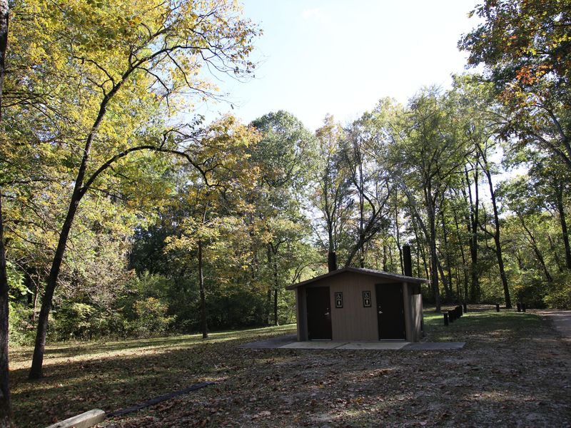 The restroom at Gooseneck is accessible.