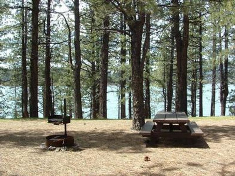 Campsite by Lake