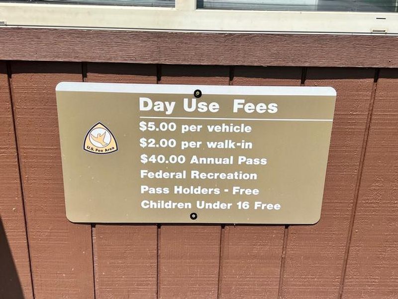 Day Use Fees Must Be Paid (Per Vehicle) Prior to Use of Picnic Shelter