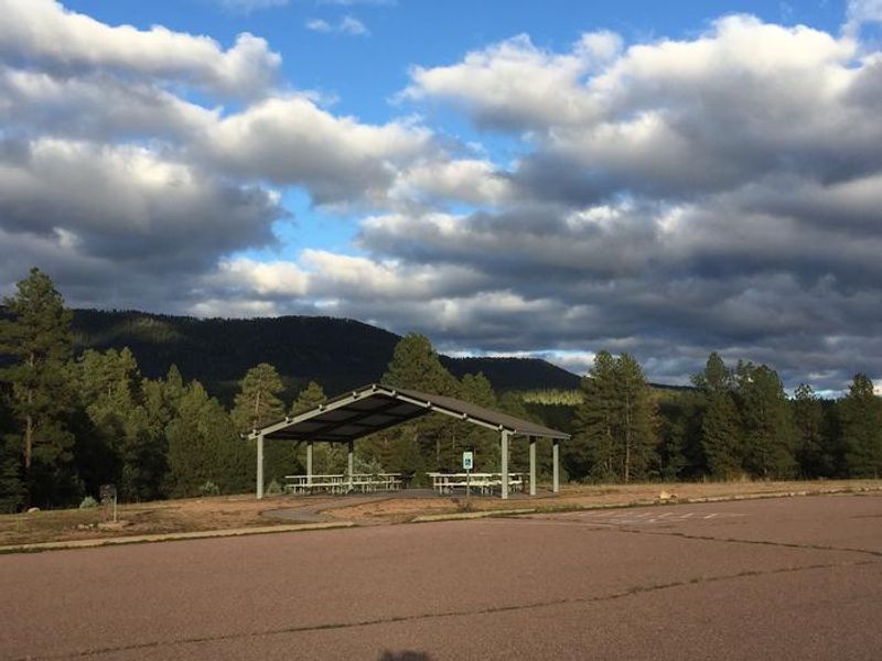 Sharp Creek Campground Group Site 1 Pavilion
