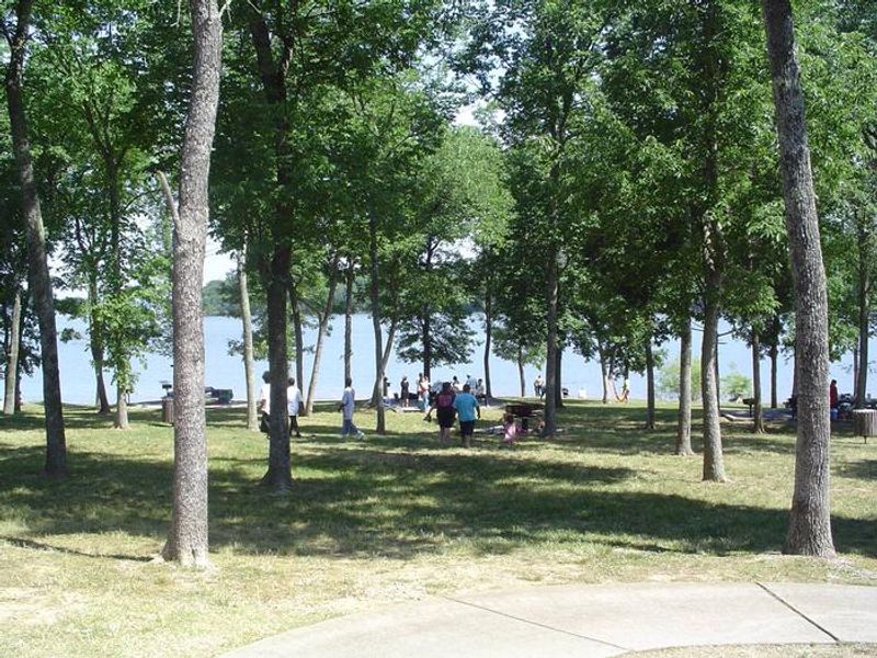 Picnic sites at Anderson Road Day Use