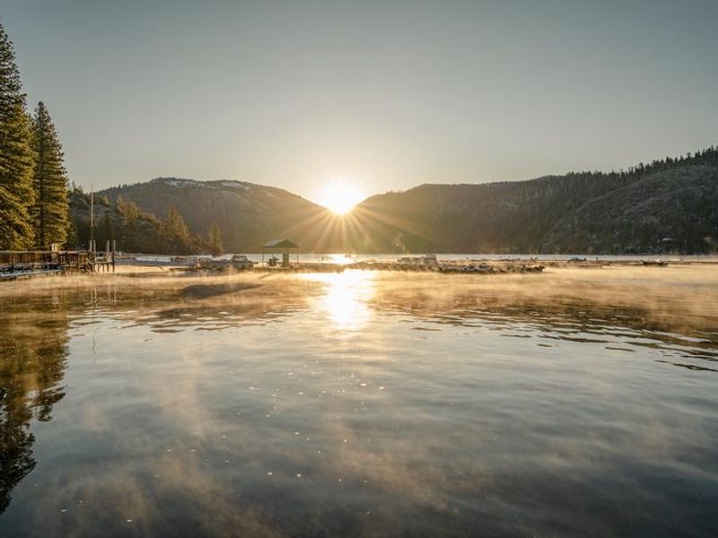 Sunrise on the lake