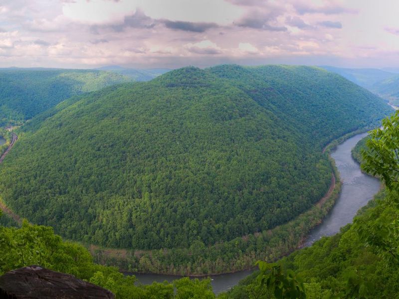 View from Main Overlook at Grandview