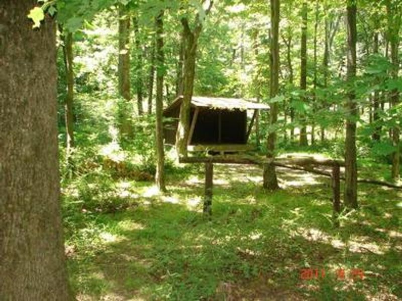 Enjoy backcountry summer camping in a secluded area of the park.