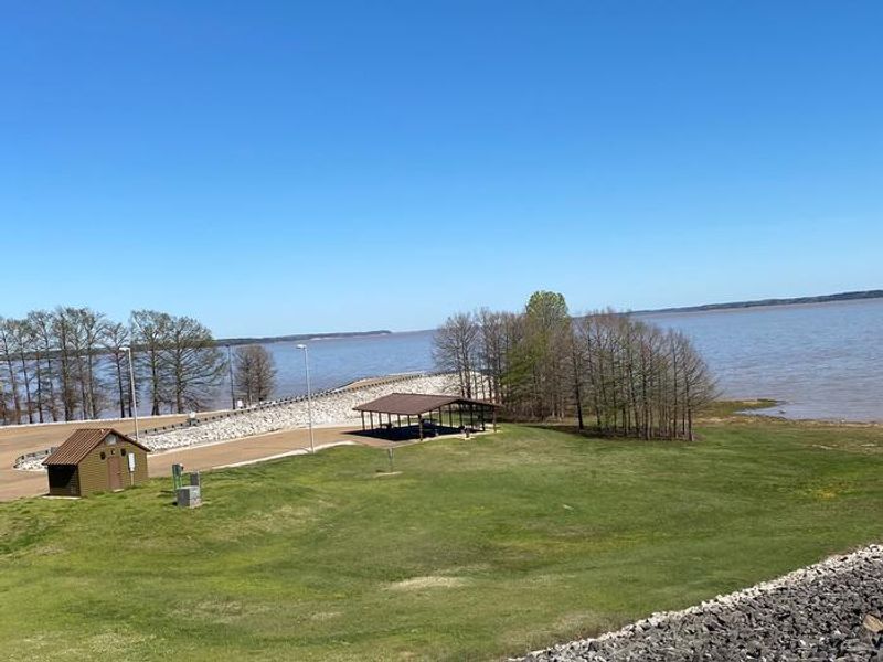 North Abutment Pavilion and Restroom