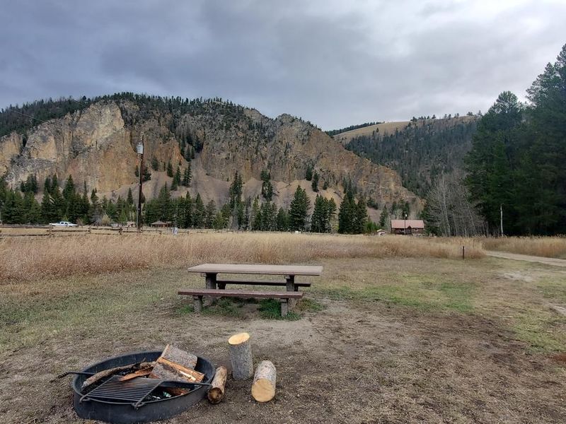 Campsite with a view