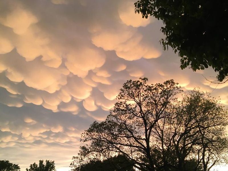 Sky after a spring storm