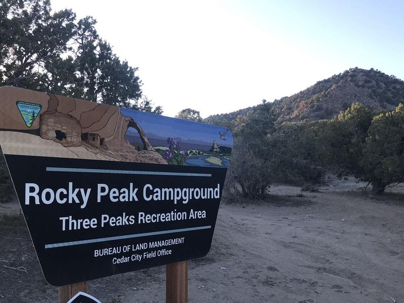 Entrance to Rocky Peak Campground