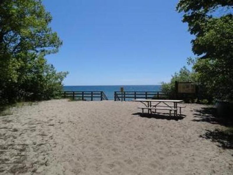 LAKE MICHIGAN AT ST. IGNACE