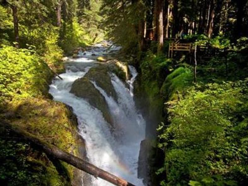 Waterfall near Sol Duc Hot Springs