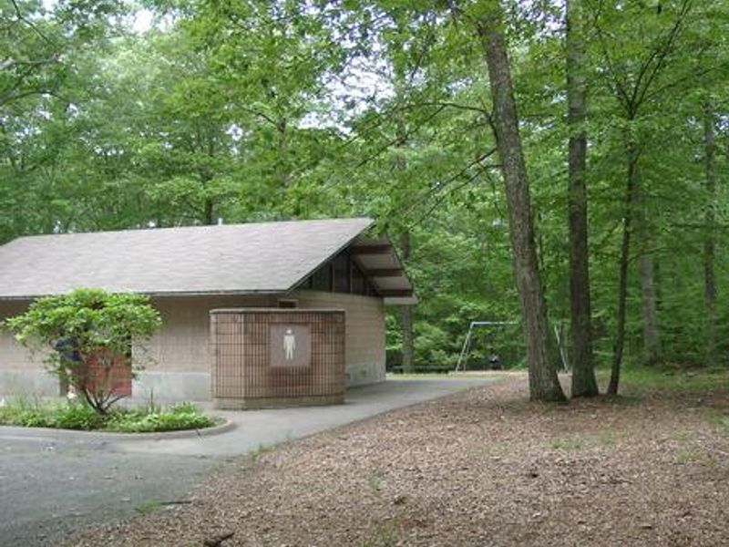 West Thompson Lake Campground Restroom Building