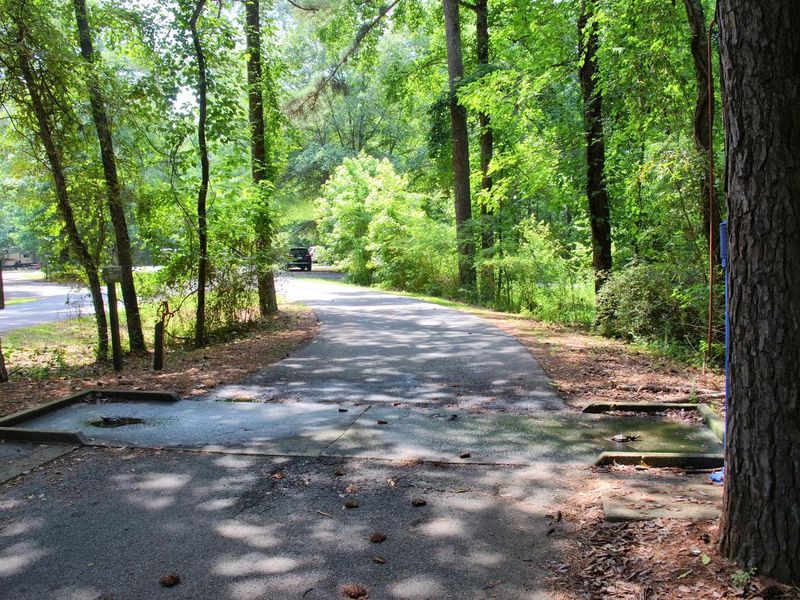 Victoria Campground Dump Station Near Gatehouse.  Pull-thru from either end.