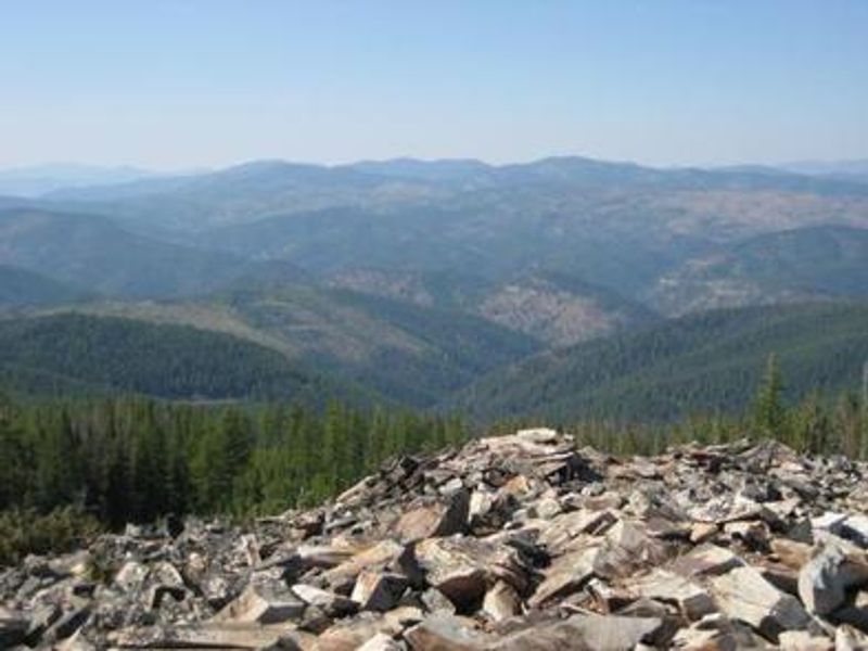 West Fork Butte Lookout Scenic View 
