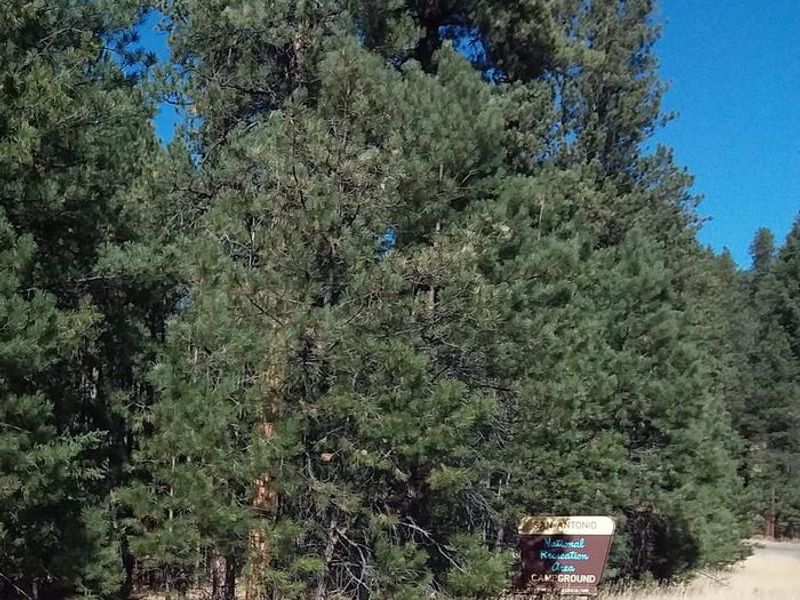 San Antonio Campground entrance