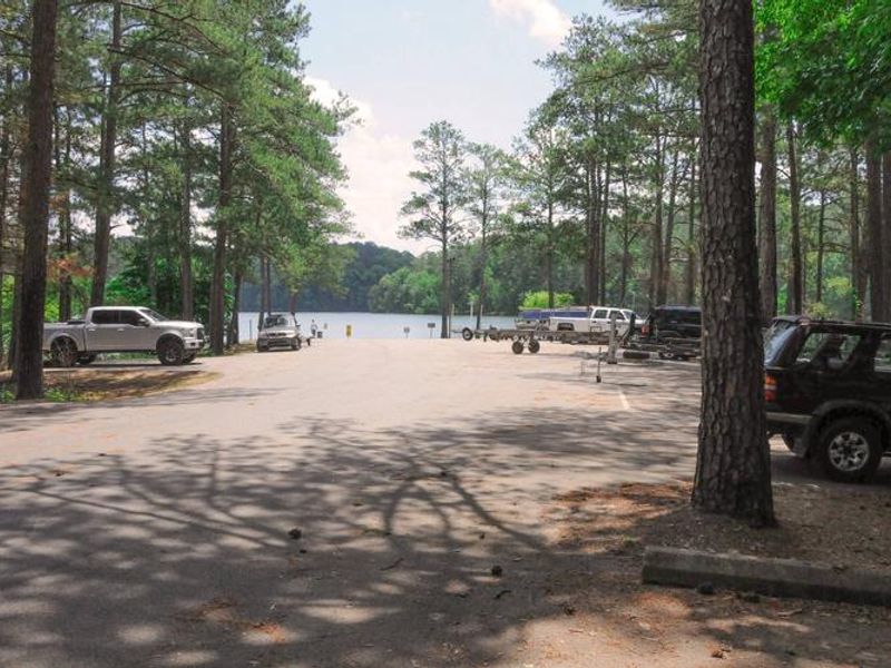McKaskey Creek Campground Boat Ramp Parking.