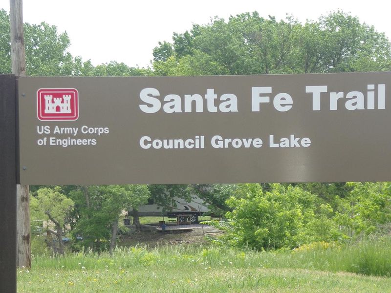 Santa Fe Trail Sign