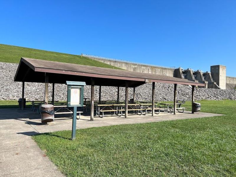 Buck Shelter, located below the Deer Creek Dam. This shelter does provide electric.