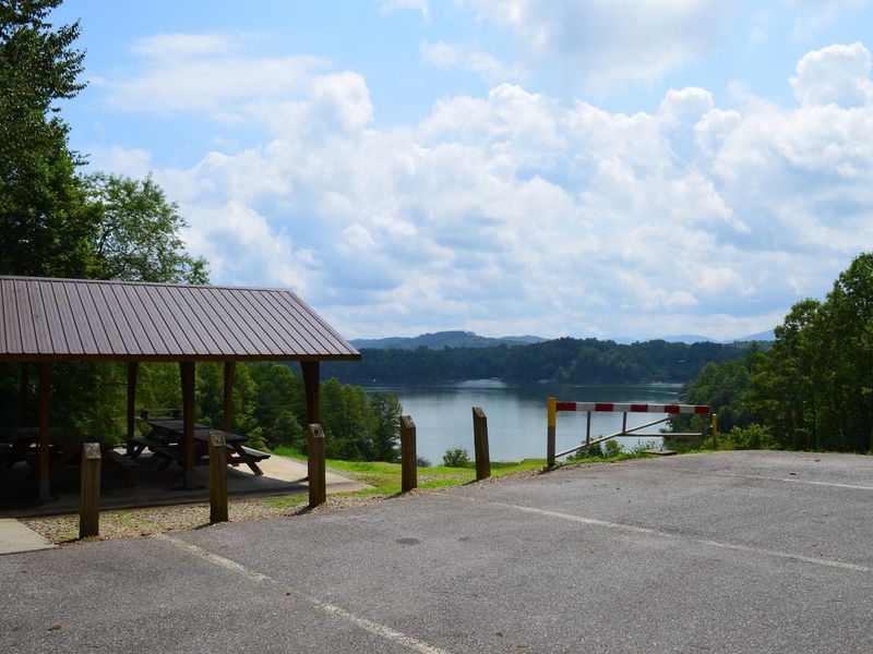 Group shelter at Warrior Creek.