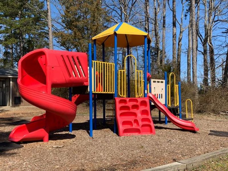This is the playground in the day use area. 