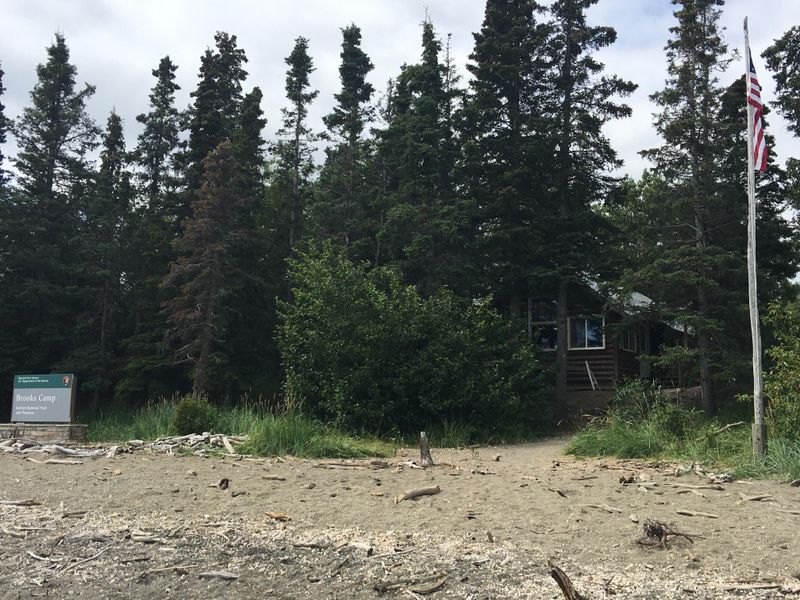 Visitors arriving by float plane will be greeted with the view of the visitor center.