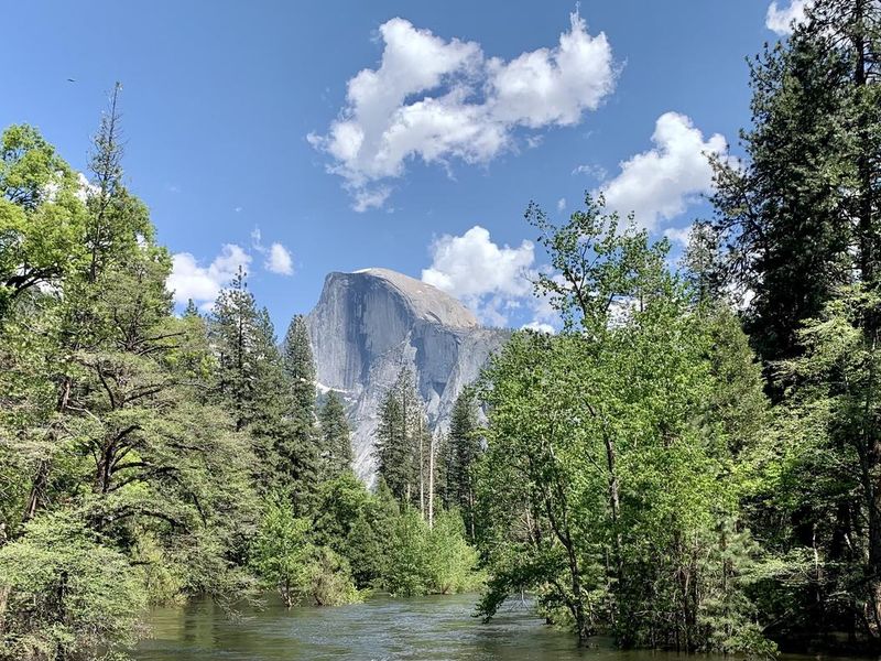 Half Dome from Sentinel Bridge