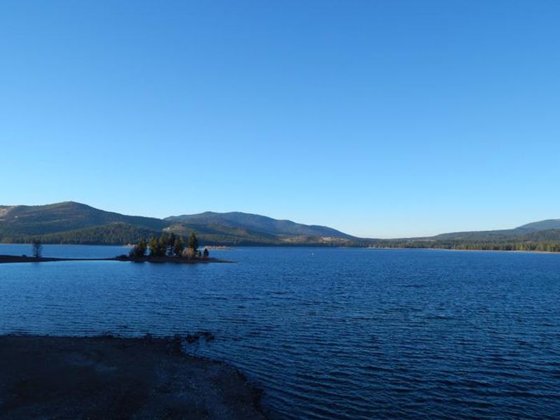 View of Stampede Reservoir