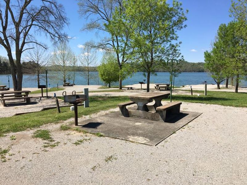 LILLYDALE CAMPGROUND AND DAY USE, WHITE CAP IS WATER VALVE, NOT SEWER