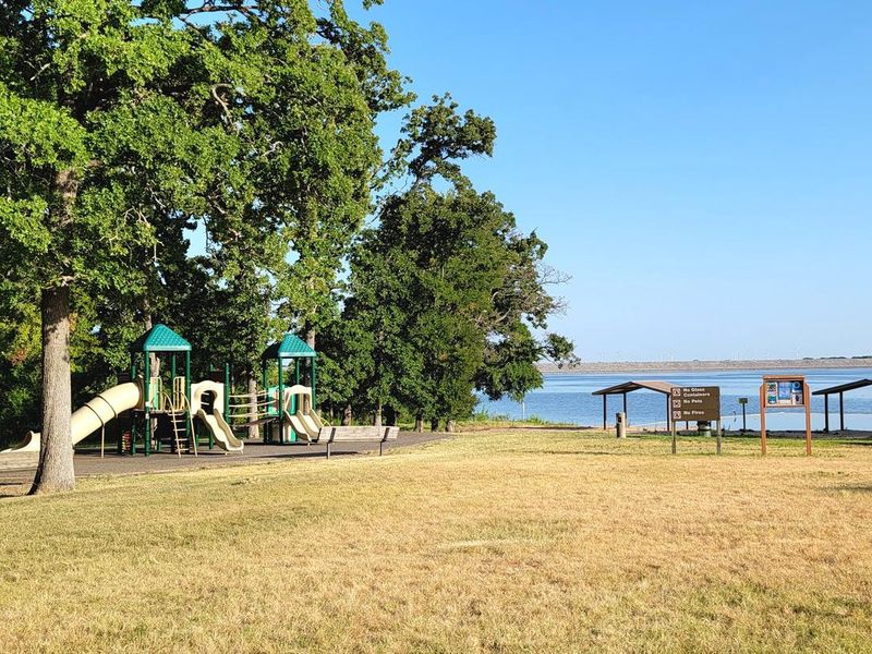 Oak Playground and Swim Beach Area