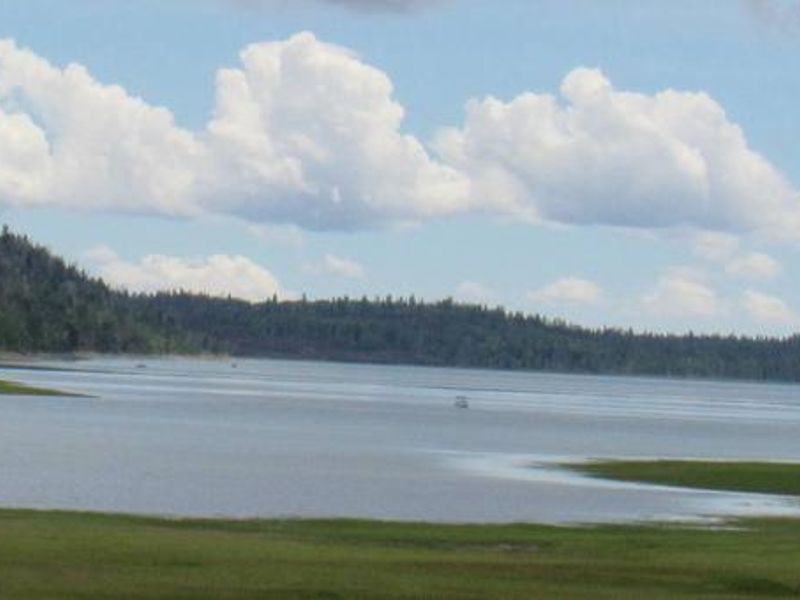 Navajo Lake just outside of the campground
