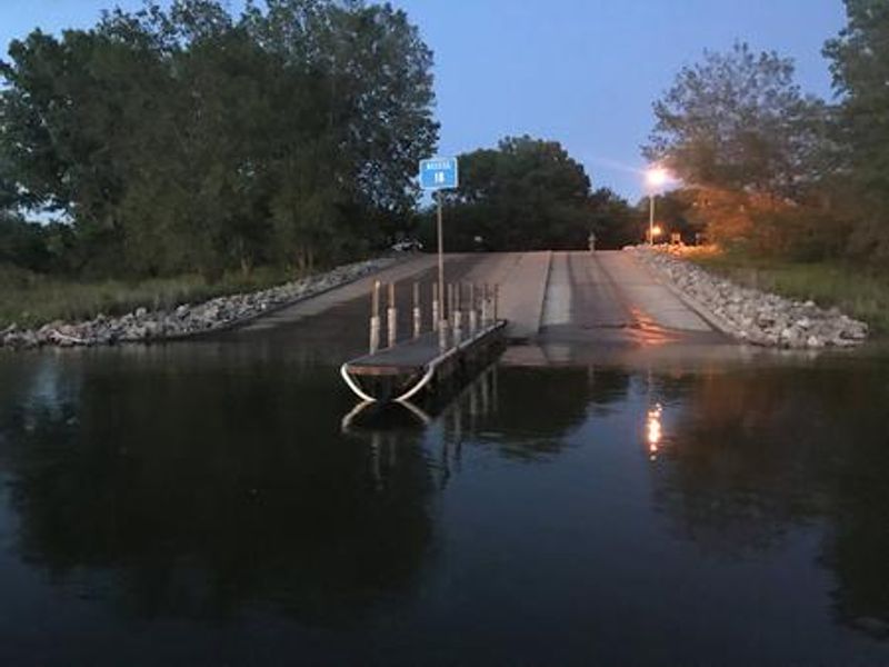 Whitebreast Boat Ramp Located within the Campground