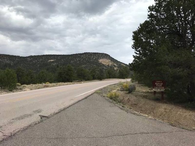 Entrance to Coal Mine Campground