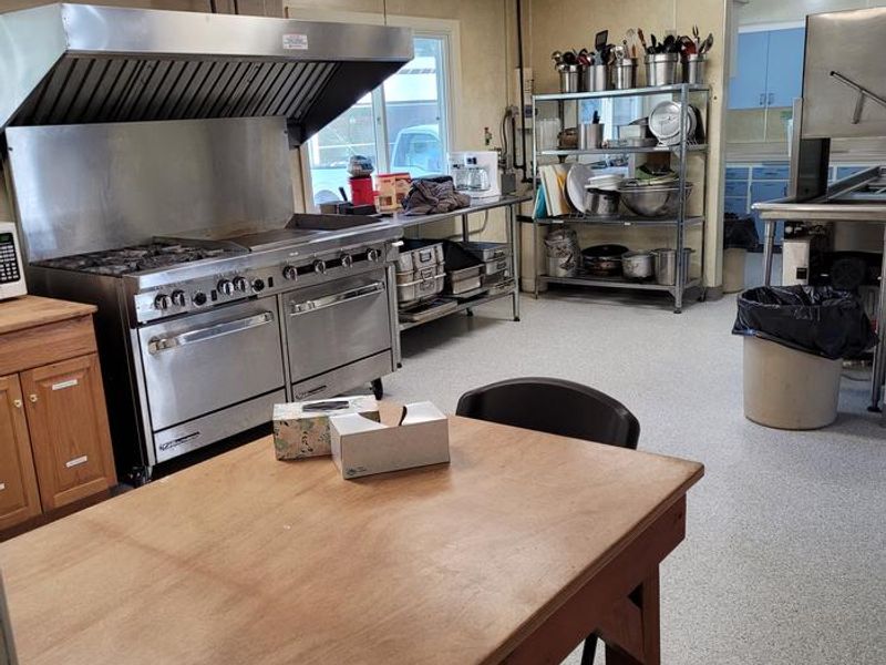 Savenac Cookhouse kitchen