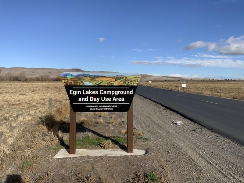 Egin Lakes Campground Entrance