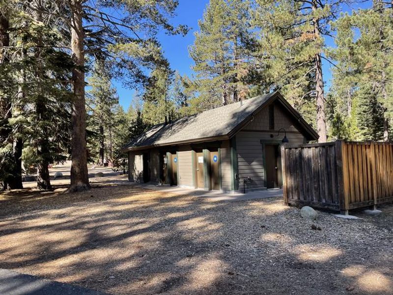 Hot showers for our campers!