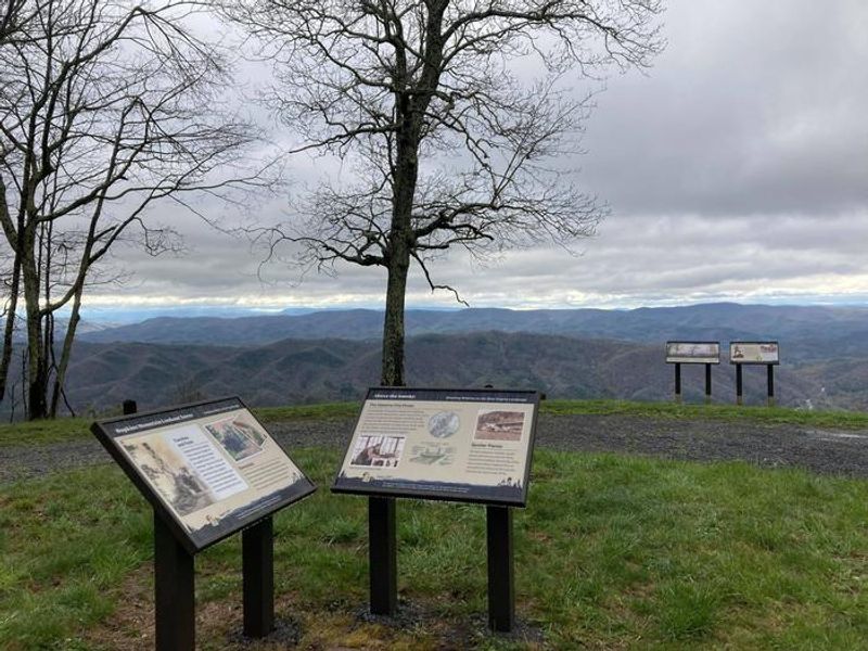 Overlook from cabin site