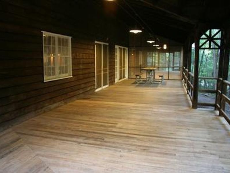 Front porch of Appalachian Club House